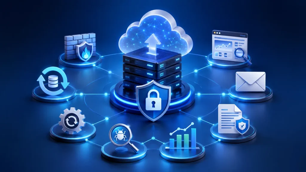 hosting and website maintenance